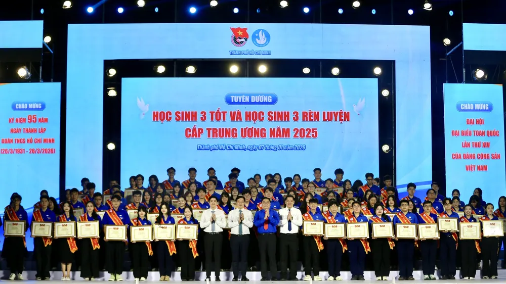 TPHCM kỷ niệm 76 năm Ngày truyền thống học sinh, sinh viên và Hội Sinh viên Việt Nam