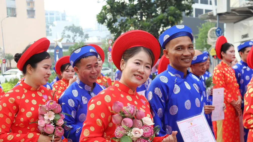 52 cặp đôi hạnh phúc trong Lễ cưới tập thể ở TPHCM