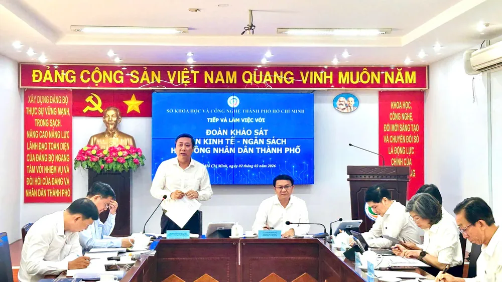 HĐND TPHCM khảo sát việc triển khai khoa học, công nghệ, chuyển đổi số 
