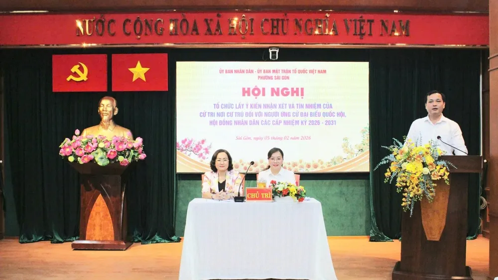 Viện trưởng VKSND TPHCM nhận tín nhiệm tuyệt đối ứng cử ĐBQH khóa XVI