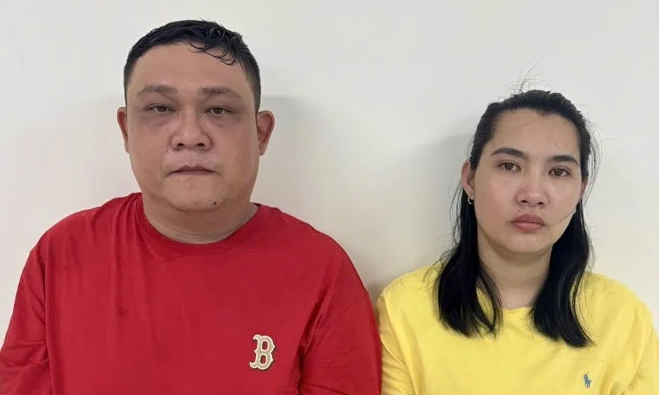 Bị can Phạm Thị Như Quỳnh và bị can Phan Anh Duy