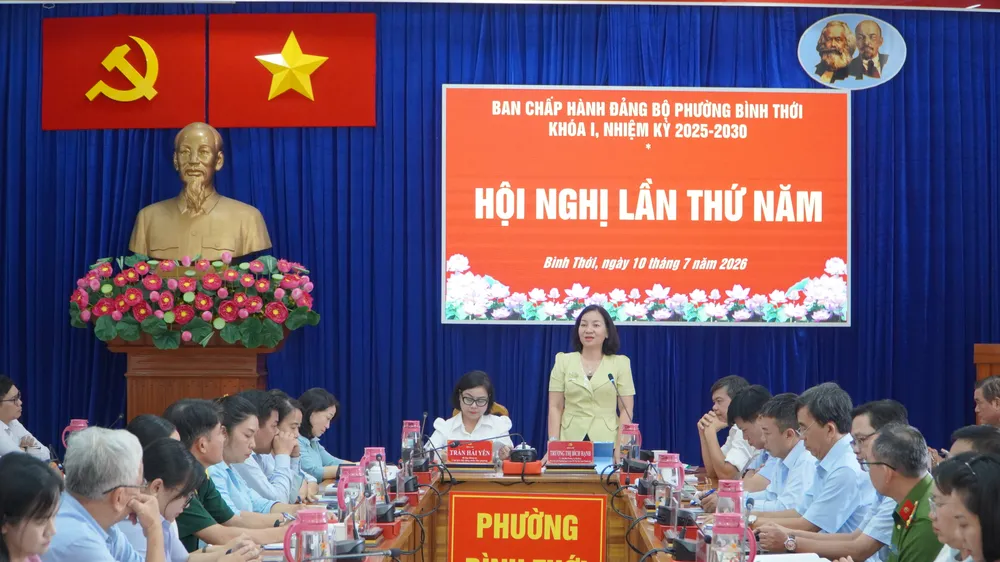 Phường Bình Thới thu ngân sách đạt 89% dự toán năm