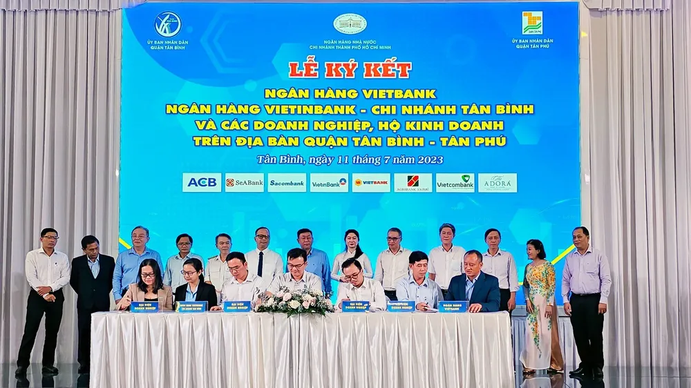 Thông qua Chương trình kết nối ngân hàng - doanh nghiệp, các ngân hàng đã giải ngân đạt 120% gói tín dụng