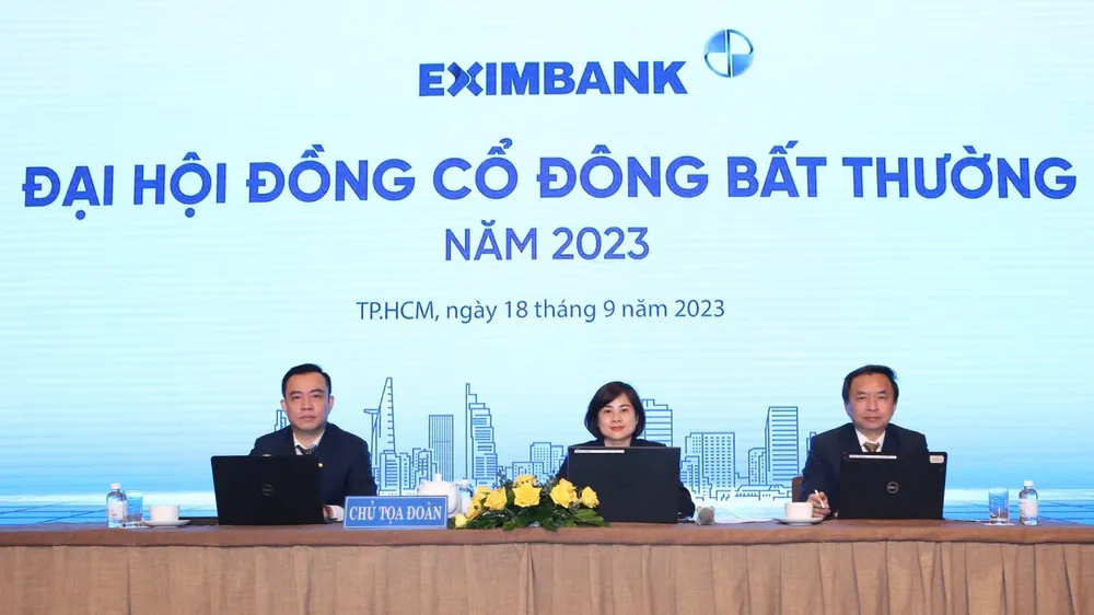 Eximbank bầu thêm 2 thành viên hội đồng quản trị tại Đại hội cổ đông bất thường sáng 18-9