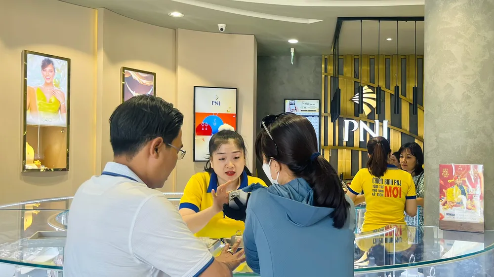 Sáng 24-2, giá vàng trong nước tăng trở lại