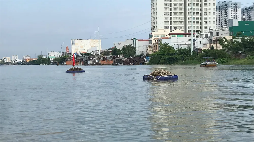 Khu vực nơi ra vụ việc. Ảnh: ĐAN NGUYÊN
