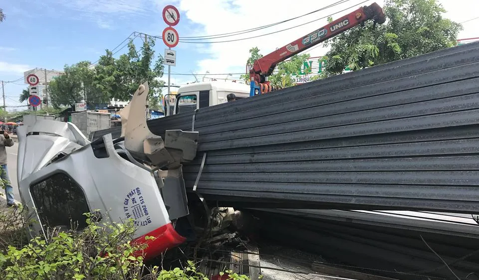 Hiện trường vụ việc. Ảnh: ĐAN NGUYÊN 