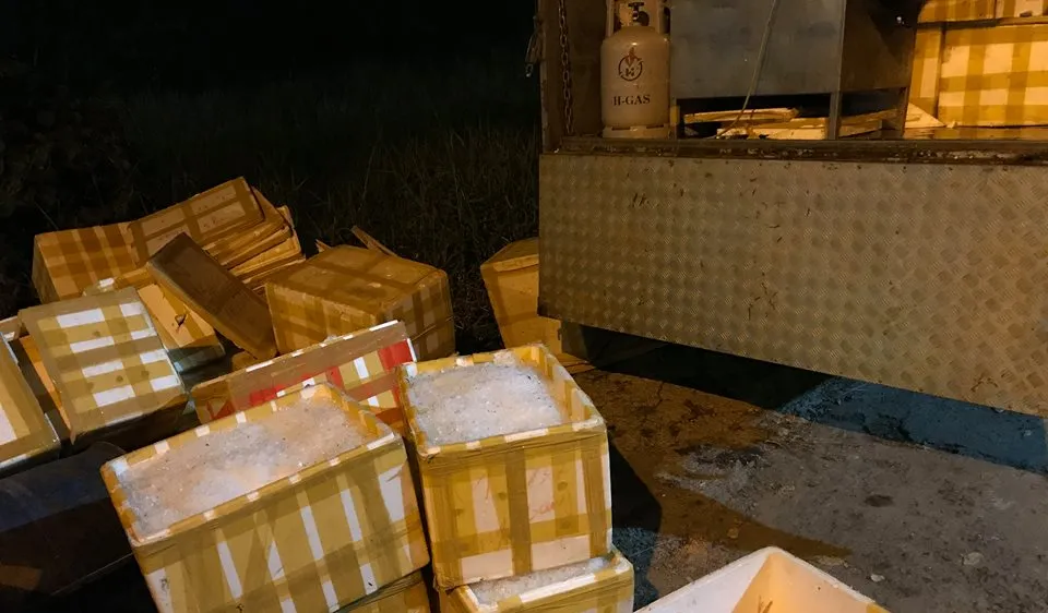 Tang vật thu giữ. Ảnh: ĐAN NGUYÊN 