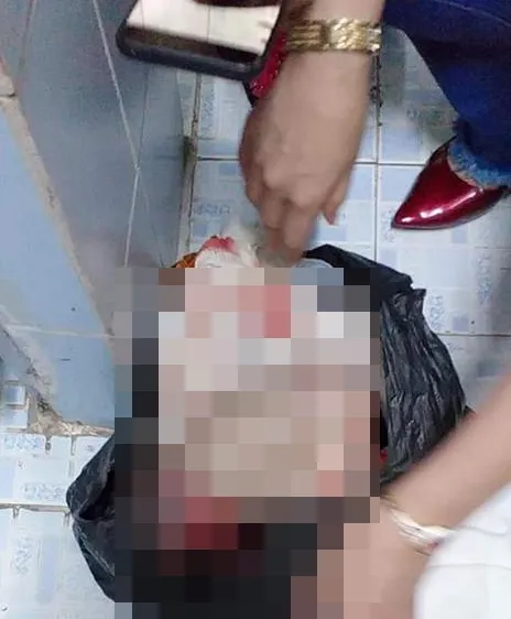 Thi thể cháu bé sơ sinh được phát hiện trong thùng rác