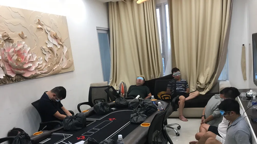 Nhóm đối tượng cùng tang vật