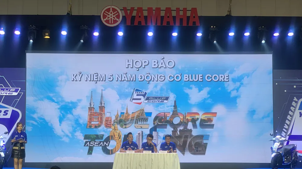  Yamaha kỷ niệm 5 năm động cơ Blue Core “tiết kiệm xăng, tăng sức mạnh”