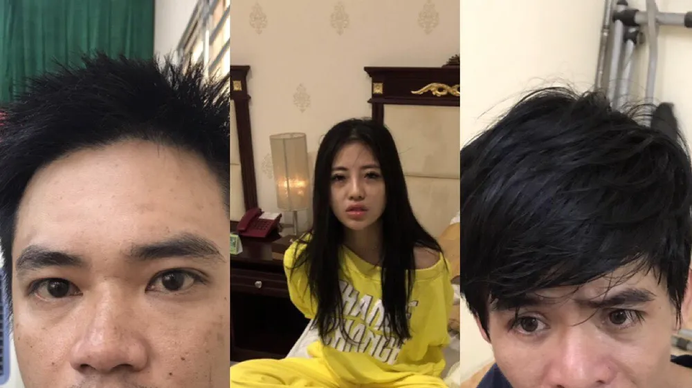 Các đối tượng bị bắt giữ