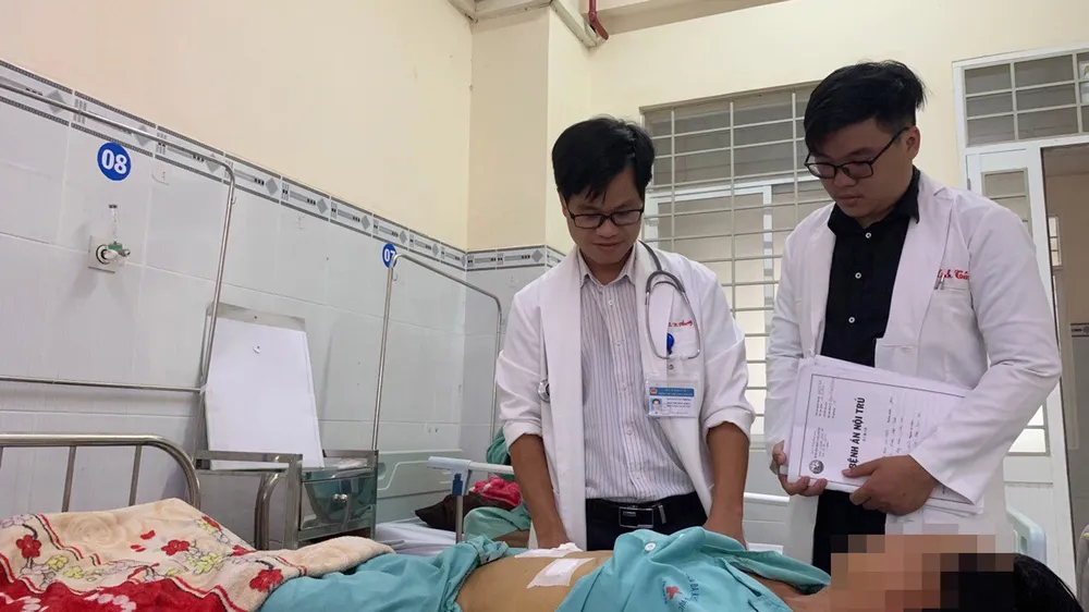 Bệnh nhân đã được phẫu thuật cứu sống