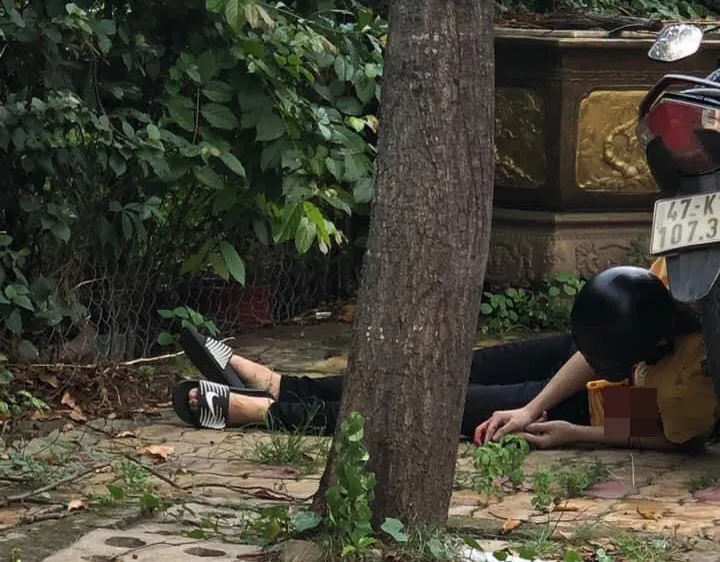 Hiện trường vụ việc. Ảnh: C.T