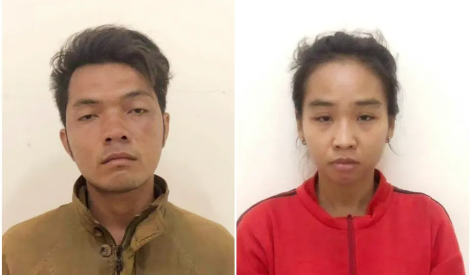 2 đối tượng tại cơ quan công an 