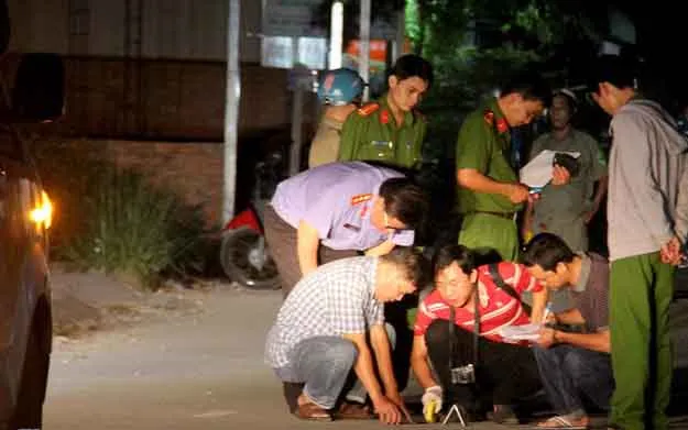 Công an khám nghiệm 1 vụ án trước đó.