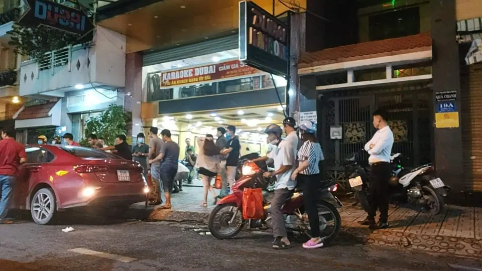 Hiện trrường vụ việc
