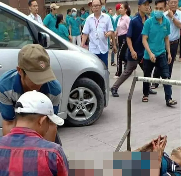 Nạn nhân với thương tích trên người