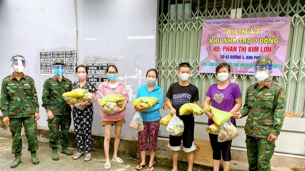 Nhiều “nhà trọ 0 đồng” cho người dân ở đến khi hết dịch 