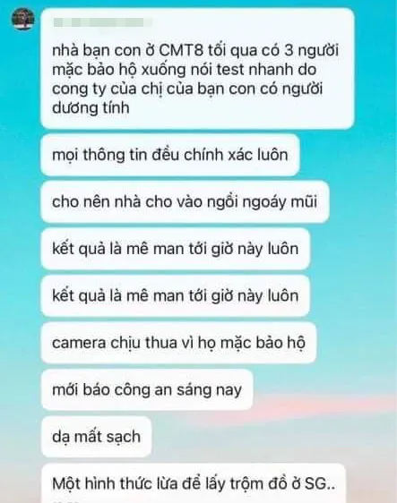 Hình ảnh được đăng tải lên mạng xã hội về vụ việc gây xôn xao dư luận