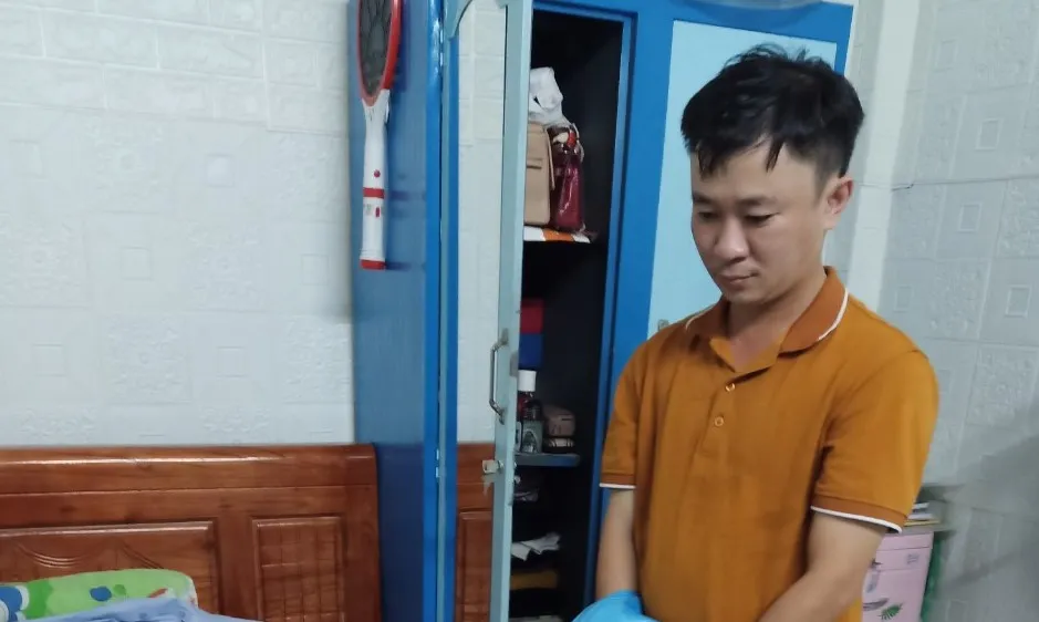 Đối tượng Nguyễn Hoàng Tuấn. Ảnh: C.T