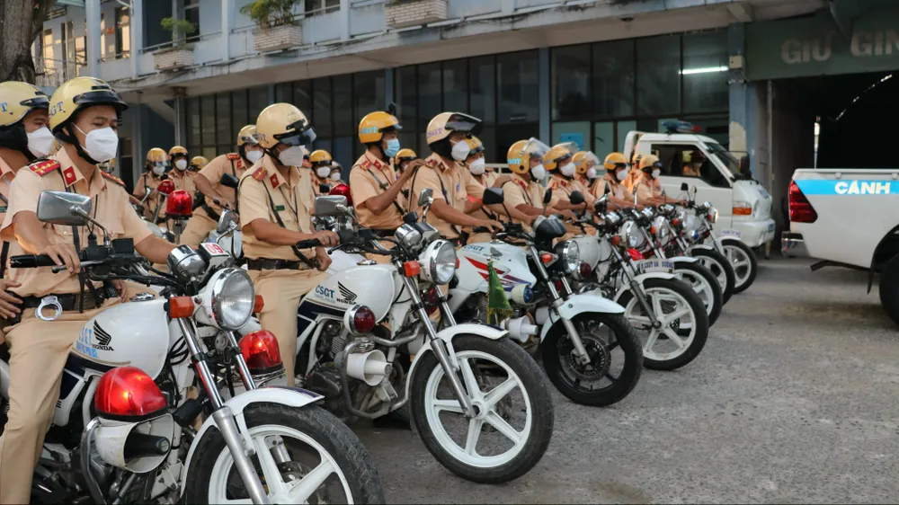 Cao điểm tập trung kéo giảm tai nạn, ùn tắc giao thông ở TPHCM dịp Tết Nguyên đán Nhâm Dần 2022