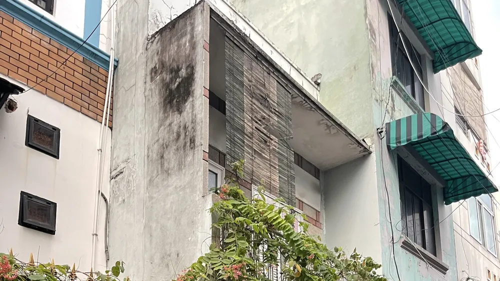 Căn nhà nơi phát hiện bà H. tử vong. Ảnh: C.T