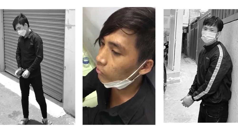 Một thành viên trong băng nhóm chuyên trộm cắp xe máy ở TPHCM