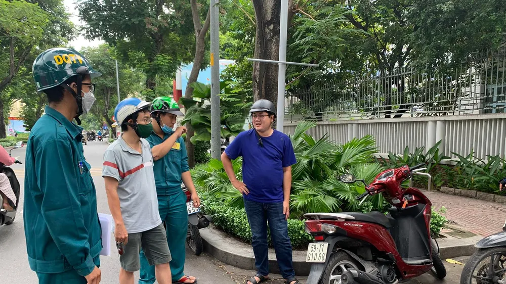 Hiện trường vụ việc. Ảnh: CHÍ THẠCH 