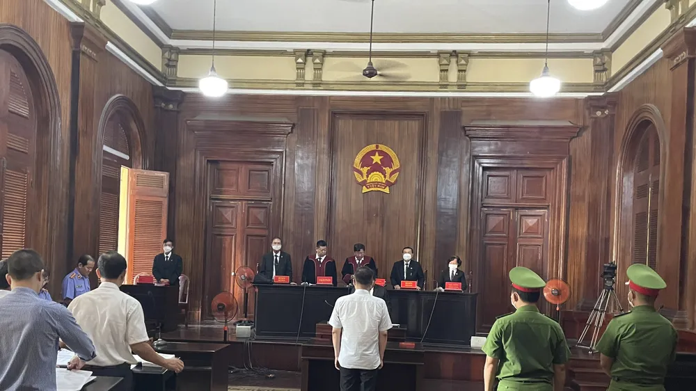 Bị cáo Tề Trí Dũng tại tòa