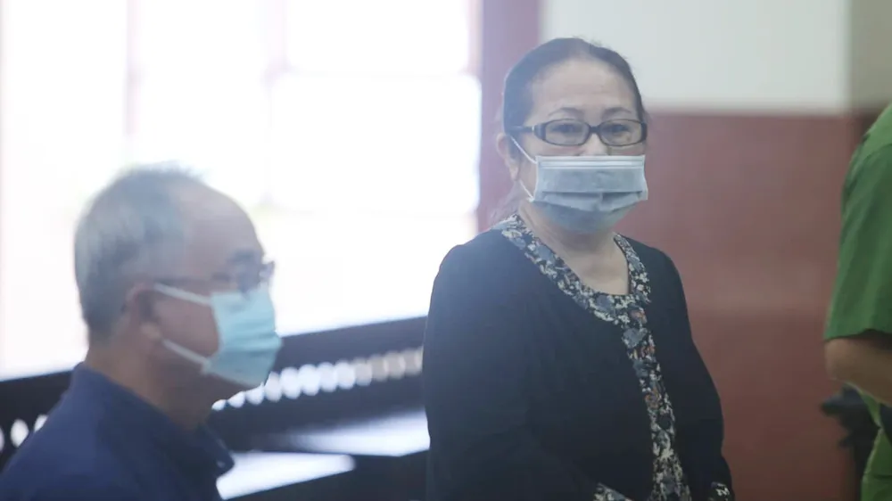 Bị cáo Nguyễn Thành Tài tại tòa