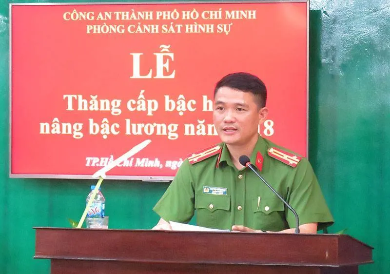 Cảnh cáo Đảng ủy Phòng Cảnh sát hình sự Công an TPHCM nhiệm kỳ 2015-2020