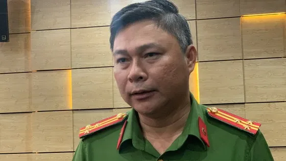 Thượng tá Nguyễn Hải Phước giữ chức Trưởng Công an quận 1. Ảnh: CHÍ THẠCH 