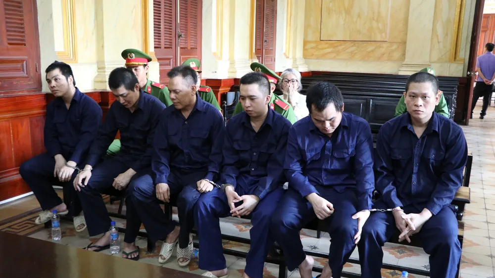 Nhóm cựu nhân viên Công ty F88 tại tòa