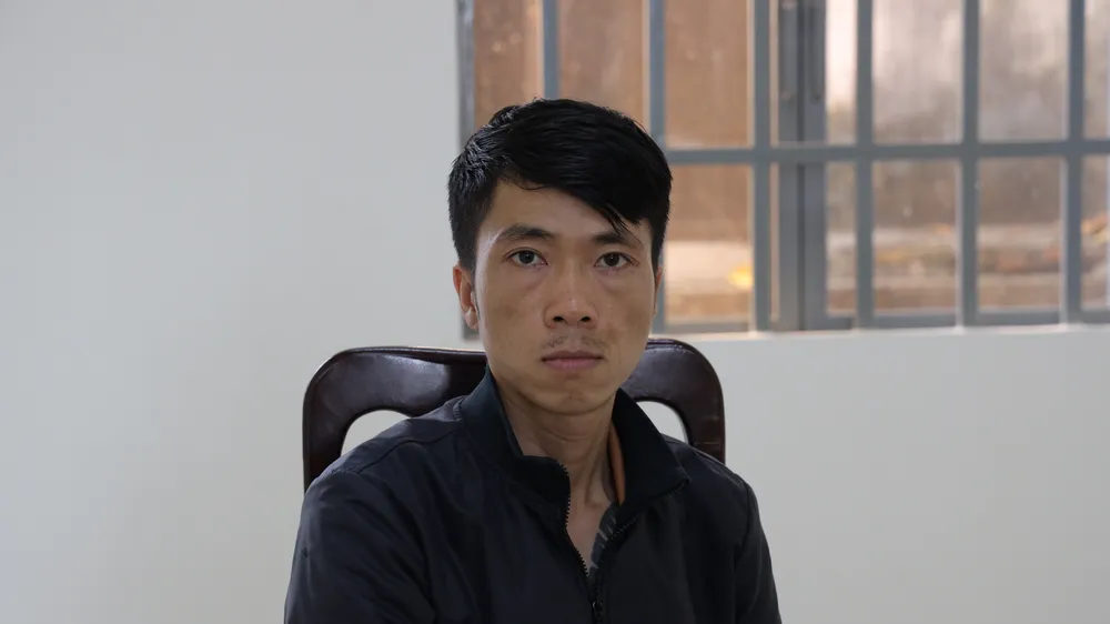 Lò Việt Chung tại cơ quan công an