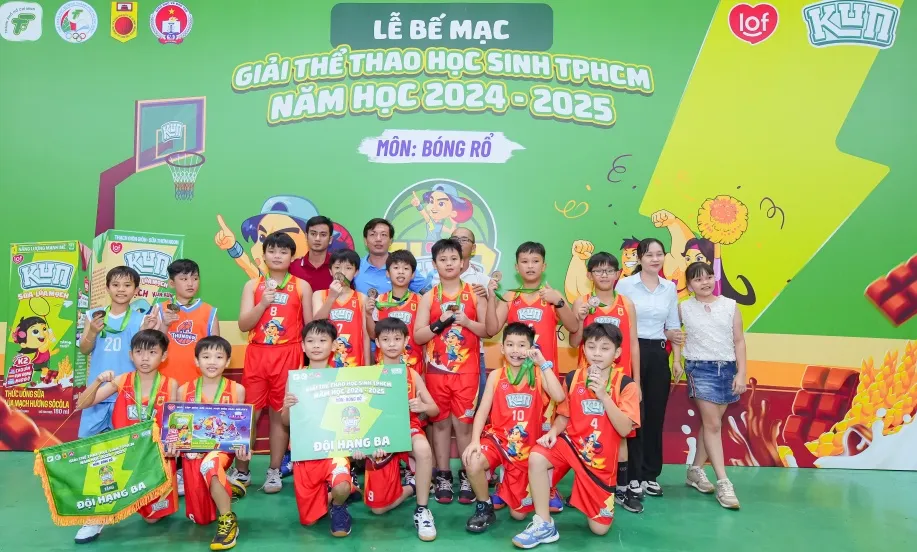 Các đội đoạt Giải thể thao Học sinh TPHCM năm 2025