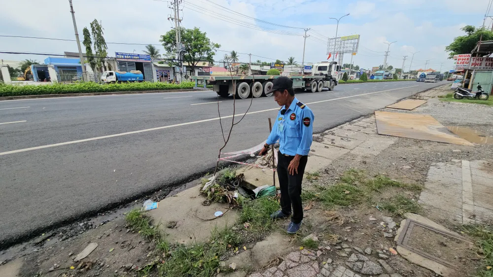 Nguy hiểm rình rập trên quốc lộ 51