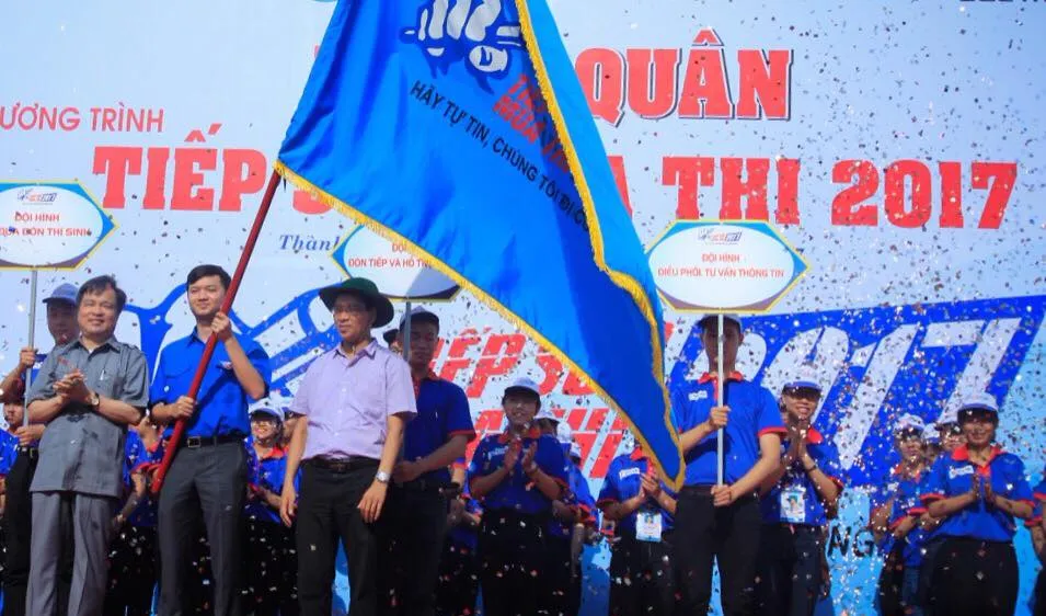 Lễ ra quân "Tiếp sức mùa thi" 2017