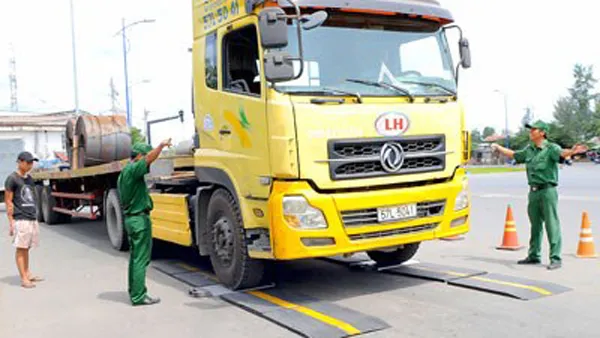 Nhiều trạm kiểm tra tải trọng xe lưu động chưa đưa vào hoạt động