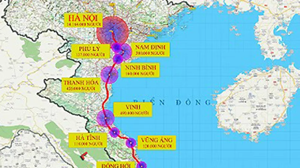  Cần 58,71 tỷ USD xây đường sắt tốc độ cao Bắc Nam