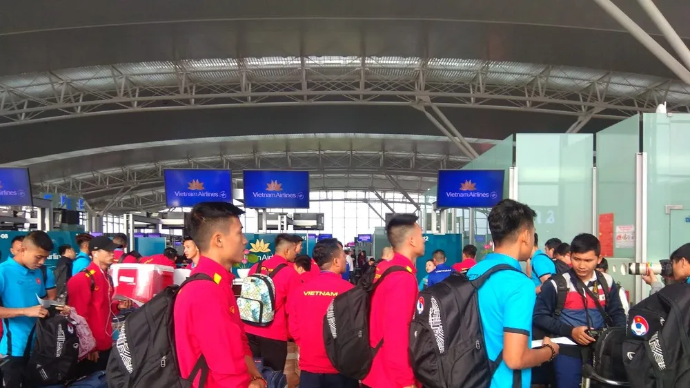 Đội tuyển Việt Nam lên đường dự AFC Asian Cup 2019 