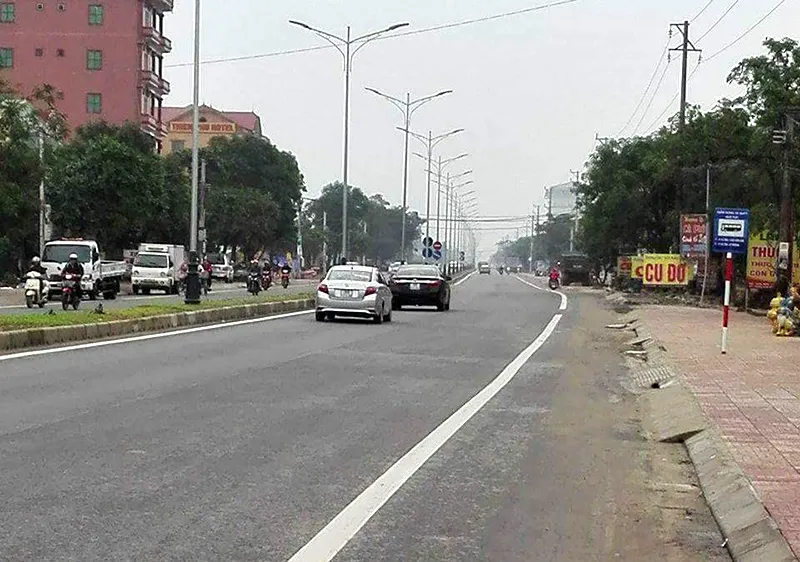 Quốc lộ 1 đoạn qua Hà Tĩnh đã được nâng cấp