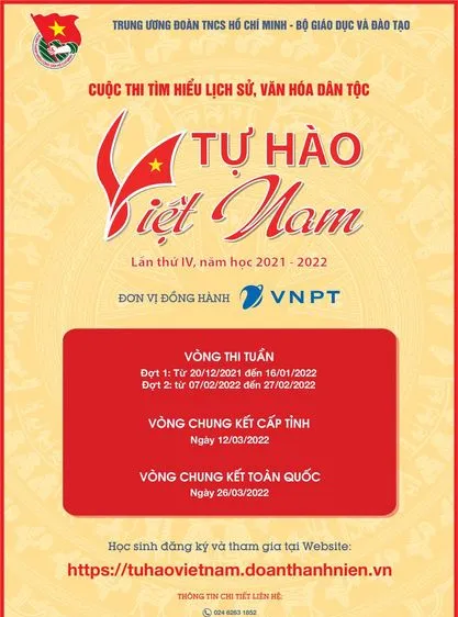 Khởi động cuộc thi tìm hiểu lịch sử, văn hóa dân tộc Tự hào Việt Nam lần thứ VI