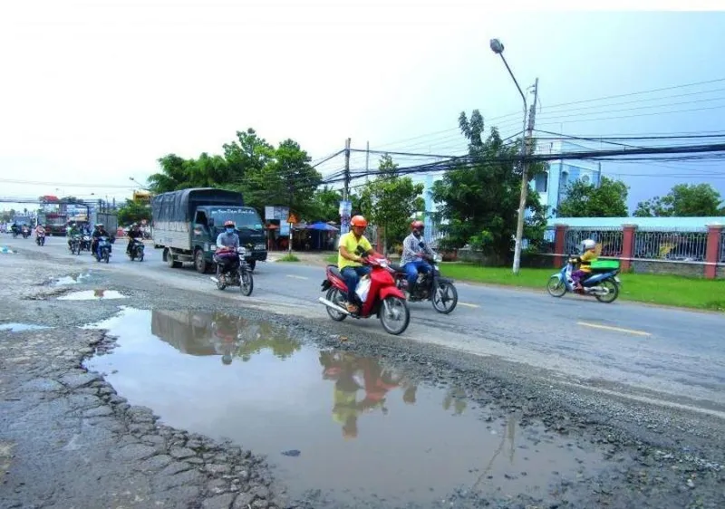 QL62 xuống cấp
