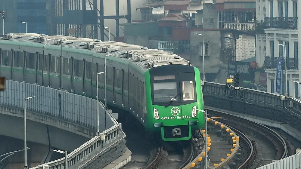 Tàu Cát Linh- Hà Đông vẫn có những tình huống diễn tập trong năm đầu vận hành khai thác 