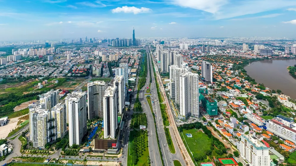 Tốc độ đô thị hóa của Việt Nam đạt 40% vào năm 2022.