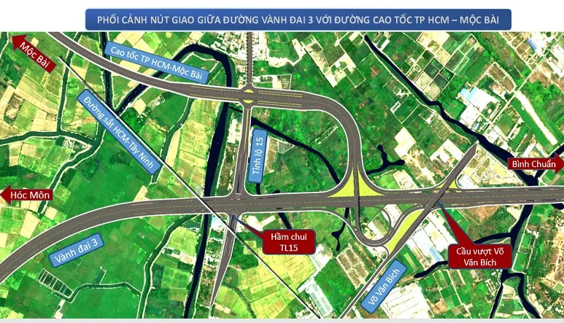 Sắp niêm yết công khai phương án bồi thường, tái định cư Dự án đường cao tốc TPHCM - Mộc Bài 