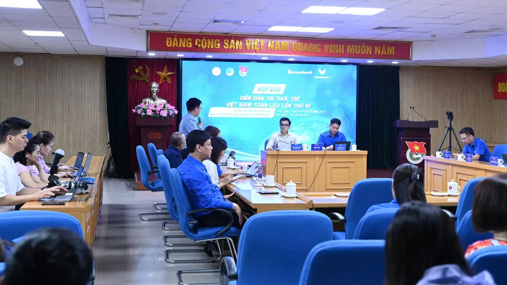 Quang cảnh họp báo