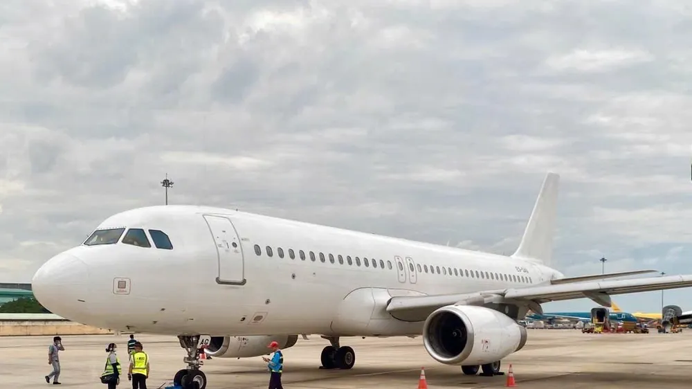 Chiếc máy bay A320 vừa được Vietnam Airlines thuê