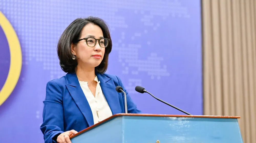 Người Phát ngôn Bộ Ngoại giao Phạm Thu Hằng